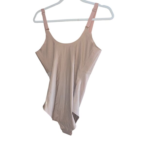 Honey Love Womens Body Suit Size Large Beige Lift Wear Cami Casual New - Picture 3 of 8